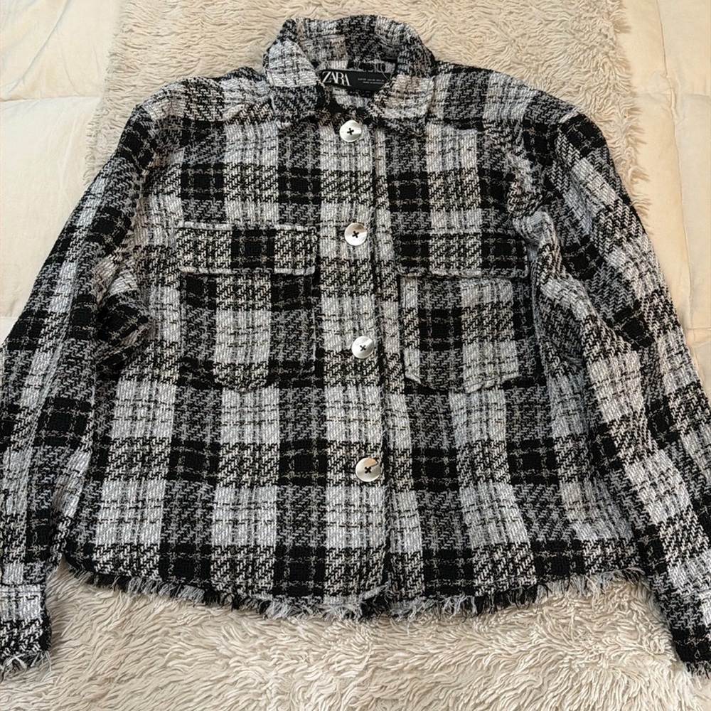 Zara tweed jacket